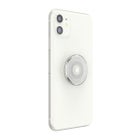 PopSockets PopGrip PlantCore Avtagbart Grip med St&auml;llfunktion, Clear