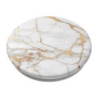 PopSockets PopGrip Avtagbart Grip med St&auml;llfunktion, Gold Lutz Marble