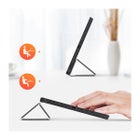 iPad 11" (2022 / 2025) Dux Ducis Domo -skyddsfodral, Svart