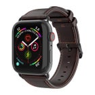 Apple Watch Series 42 / 44 / 45 / 46 / 49 mm Dux Ducis Business Band -armband, M&ouml;rkbrun