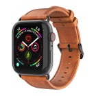 Apple Watch Series 42 / 44 / 45 / 46 / 49 mm Dux Ducis Business Band -armband, Ljusbrun
