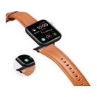 Apple Watch Series 42 / 44 / 45 / 46 / 49 mm Dux Ducis Business Band -armband, Ljusbrun