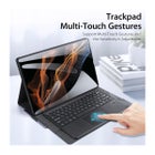 Samsung Galaxy Tab S8 Plus / S7 Plus / S7 FE DUX Ducis fodral med tangentbord, Svart