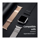 Dux Ducis Milanese Apple Watch 42 / 44 / 45 / 46 / 49 mm armband, Svart