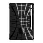 Spigen Rugged Armor Galaxy Tab S8+ / S7+ skal, Svart