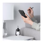 Spigen Liquid Air Galaxy S21 Ultra skal, Svart