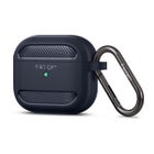 Spigen Rugged Armor Apple AirPods 3 (2021) skal f&ouml;r fodral, Charcoal Grey