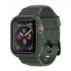 Spigen Rugged Armor Pro Apple Watch 44 mm skal med armband, Military Green