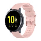 Silikonarmband (20 mm) till Galaxy Watch smartklocka, Rosa
