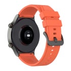 Silikonarmband med klassiskt sp&auml;nne (22 mm) f&ouml;r Huawei/Honor smartklocka, Orange