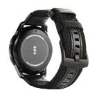 Nylonarmband (22 mm) f&ouml;r Huawei/Honor smartklocka, Svart