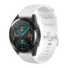 Silikonarmband (22 mm) f&ouml;r Garmin smartklocka, Vit