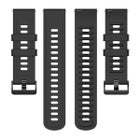 Silikonarmband Xiaomi Mi Watch, Svart