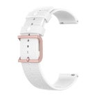 Silikonarmband (22 mm) f&ouml;r Polar smartklocka, Vit