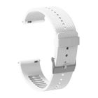 Universal silikonarmband (20 mm), Vit