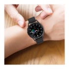 Silikonarmband Galaxy Watch 4/5/6, Svart