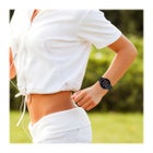 Silikonarmband Galaxy Watch 4/5/6, Svart