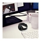 Silikonarmband Galaxy Watch 4/5/6, Svart