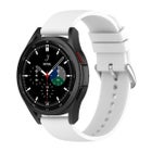 Silikonarmband Galaxy Watch 4/5/6, Vit