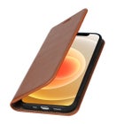 Apple iPhone 13 Mini Pl&aring;nboksfodral, l&auml;der i flera f&auml;rgalternativ