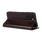 Samsung Galaxy S21 FE Pl&aring;nboksfodral, l&auml;der i flera f&auml;rgalternativ