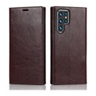 Samsung Galaxy S22 Ultra Pl&aring;nboksfodral, l&auml;der i flera f&auml;rgalternativ