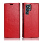 Samsung Galaxy S22 Ultra Pl&aring;nboksfodral, l&auml;der i flera f&auml;rgalternativ