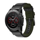 QuickFit nylonarmband (26 mm) f&ouml;r Garmin smartklocka, Gr&ouml;n