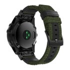 QuickFit nylonarmband (26 mm) f&ouml;r Garmin smartklocka, Gr&ouml;n
