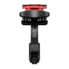 Spigen Gearlock Stem Handlebar Mount cykelst&auml;llning, MS100 Svart med adapter