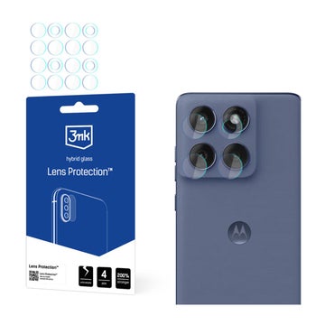 3MK Motorola Edge 60 Fusion 5G Lens Protection linsskydd, F&ouml;r bakre kamerorna (4-pack)