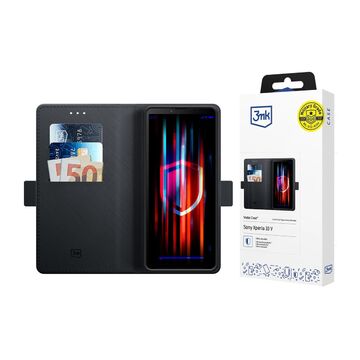 3MK Galaxy A17 4G/5G Wallet Case fodral, Svart