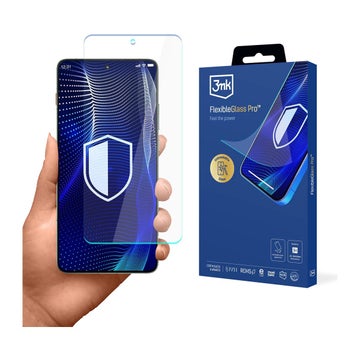 3MK Motorola Edge 70 5G FlexibleGlass Pro hybrid sk&auml;rmskydd, Klar