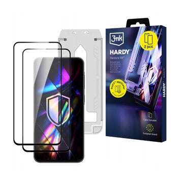 3MK Galaxy A36 / A37 5G, Hardy Hardura -sk&auml;rmskydd med bricka, klar