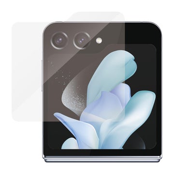 PanzerGlass Galaxy Z Flip5 5G sk&auml;rmskydd f&ouml;r meddelandesk&auml;rmen, Klar Antibakteriell