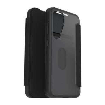 Otterbox React Folio Galaxy S25 5G fodral, Svart/transparent