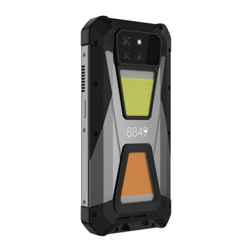 Unihertz Tank 3S 5G smartphone, Svart/gr&aring;