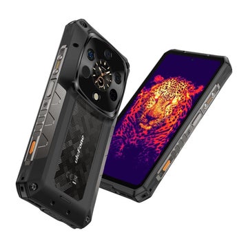 Ulefone Armor 28 Ultra 5G Thermal smartphone, Svart