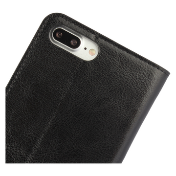 Apple iPhone 7 Plus / 8 Plus Plånboksfodral, läder i flera färgalternativ