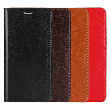 Apple iPhone X / XS Pl&aring;nboksfodral, l&auml;der i flera f&auml;rgalternativ