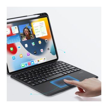 iPad Pro 11" / Air 10,9" (2020/2022) Dux Ducis DK-Series, fodral med tangentbord, Svart