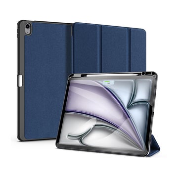 iPad Air 13" (2024 / 2025) Dux Ducis Domo -skyddsfodral, Bl&aring;
