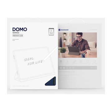 iPad Air 13" (2024 / 2025) Dux Ducis Domo -skyddsfodral, Bl&aring;