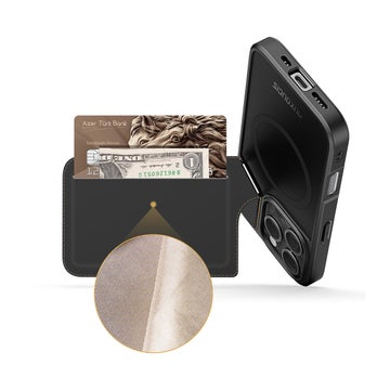 Dux Ducis Rafi II Series iPhone 16 Pro Max MagSafe skal, Svart