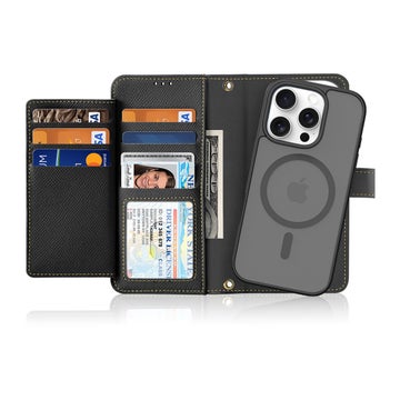 Dux Ducis Lawa iPhone 16 Pro Max fodral, Svart