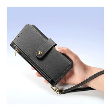 Dux Ducis Lawa iPhone 16 Pro Max fodral, Svart