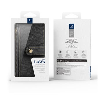 Dux Ducis Lawa iPhone 16 Pro Max fodral, Svart