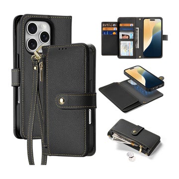 Dux Ducis Lawa iPhone 16 Pro Max fodral, Svart