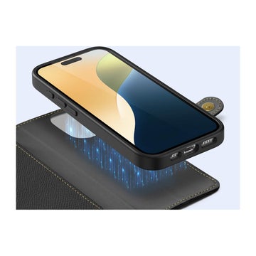 Dux Ducis Lawa iPhone 16 Pro Max fodral, Svart