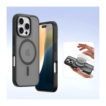 Dux Ducis Lawa iPhone 16 Pro Max fodral, Svart